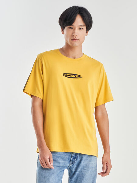 SILVERTAB™ リラックスフィット Tシャツ SPICY MUSTARD
